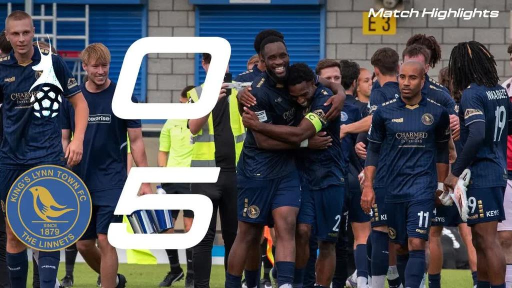 Highlights - AFC Telford United 0-5 King’s Lynn Town