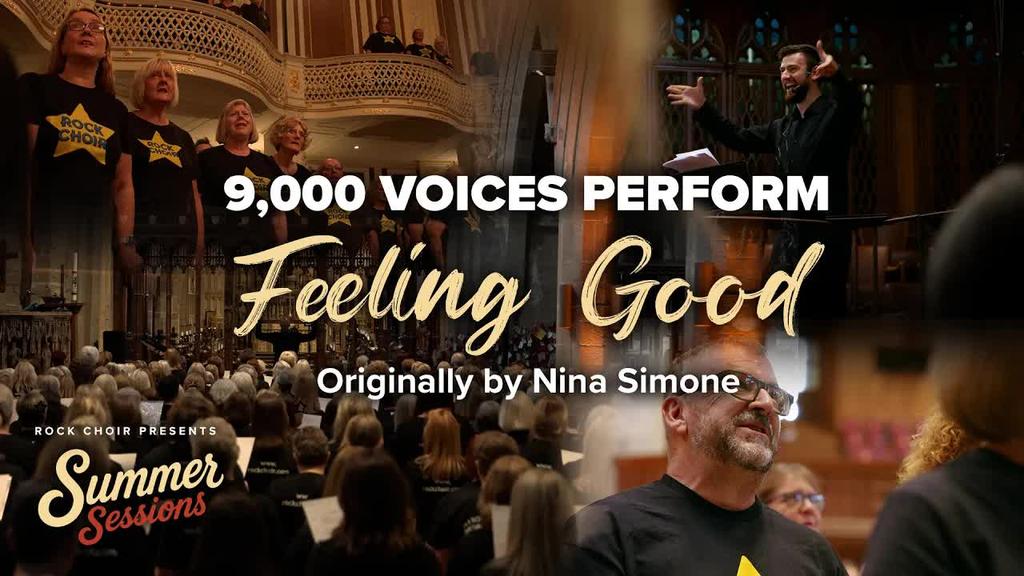 9000 Voices Perform 'Feeling Good' by Nina Simone