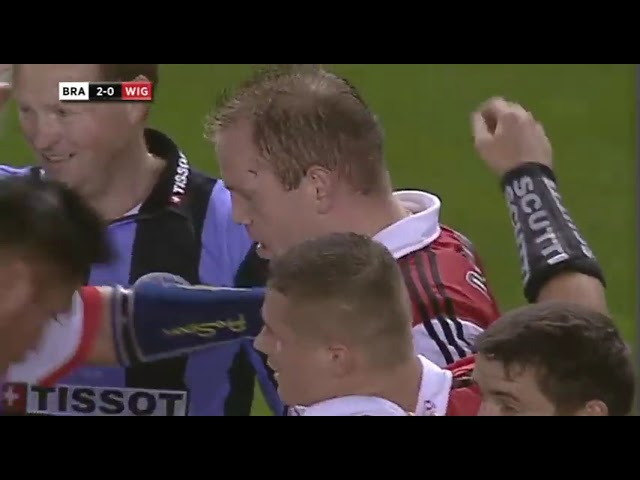 Michael Withers Hat Trick/2001 Wigan Warriors
