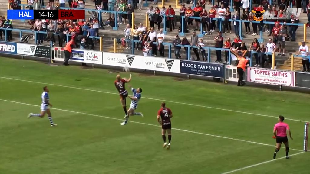 Drop Kick Caught by Joe Brown/Halifax