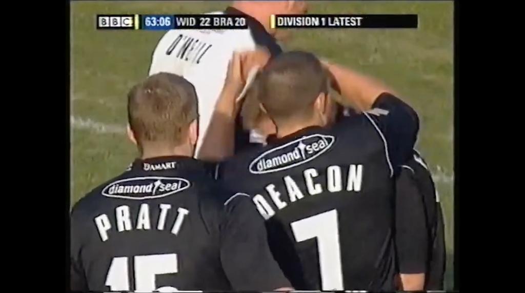 Mike Foreshaw's try/Widnes 2003