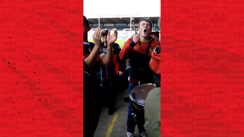 A Proper Bradford Bulls Celebration